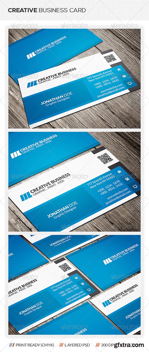 GraphicRiver Modern Corporate Business Card 6554024
