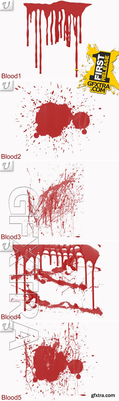 CM232232 - Scattered Blood Brushes