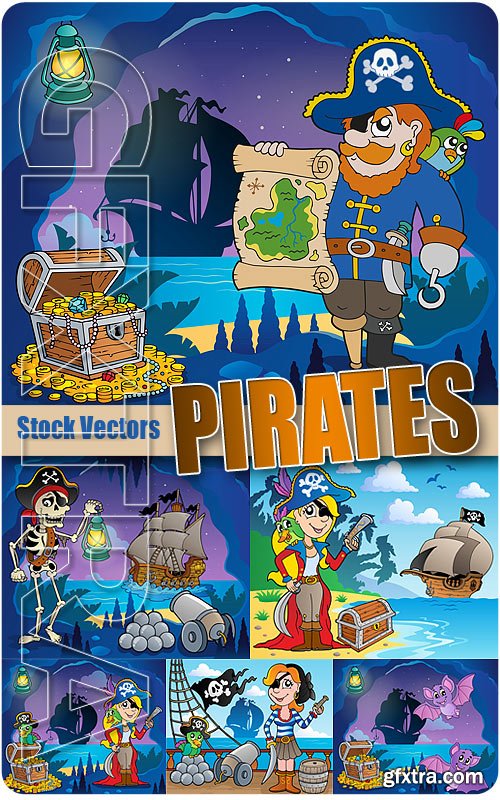 Pirates - Stock Vectors