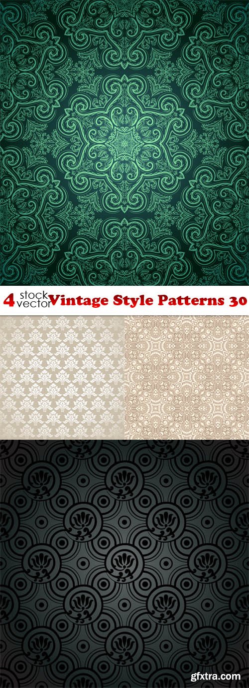 Vectors - Vintage Style Patterns 30