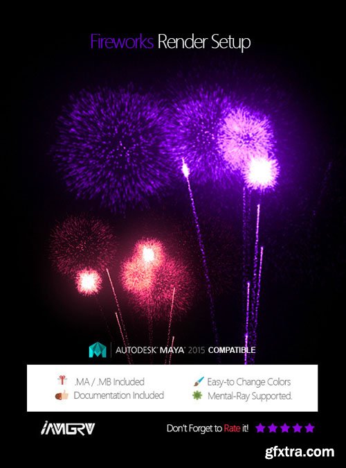 Fireworks - Render Setup - 3Docean 8714266