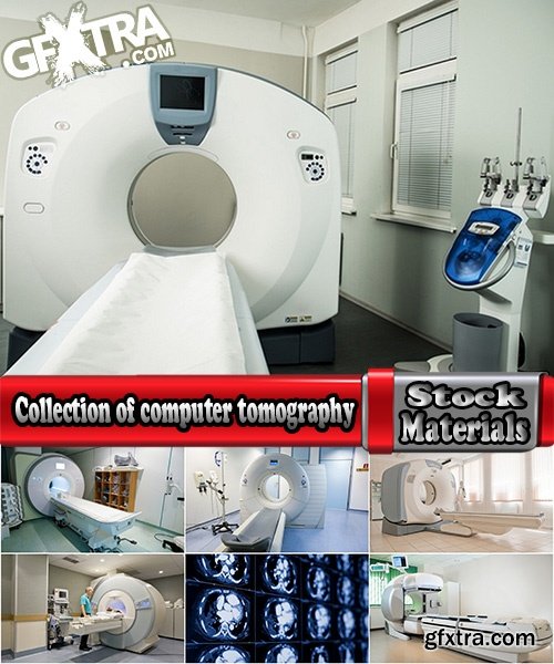 Collection of computer tomography medical diagnostics 25 HQ Jpeg