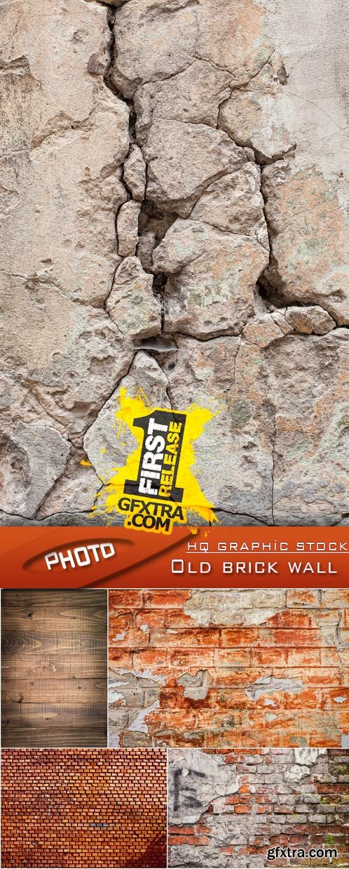 Stock Photo - Old brick wall
