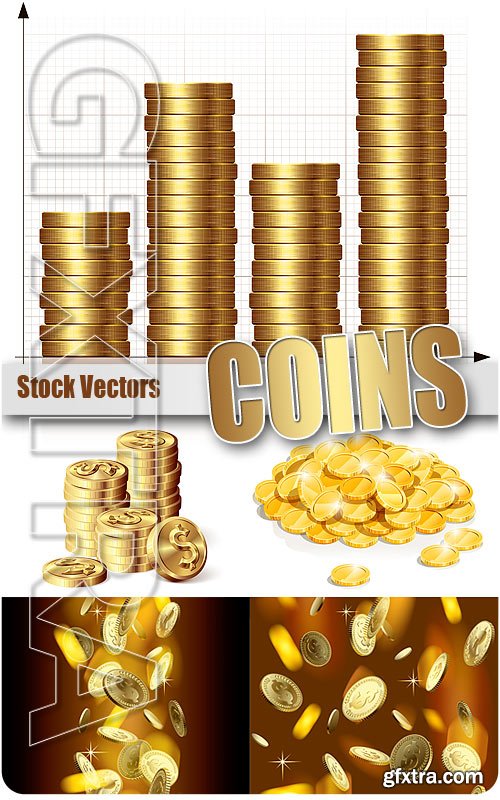 Coins - Stock Vectors