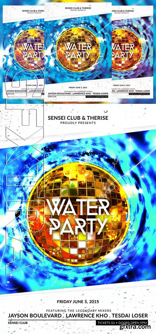CM238189 - Water Party Flyer