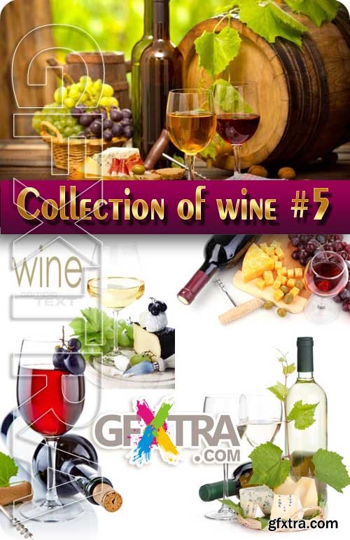 Drinks. Mega Collection. Wine #5 - Stock Photo