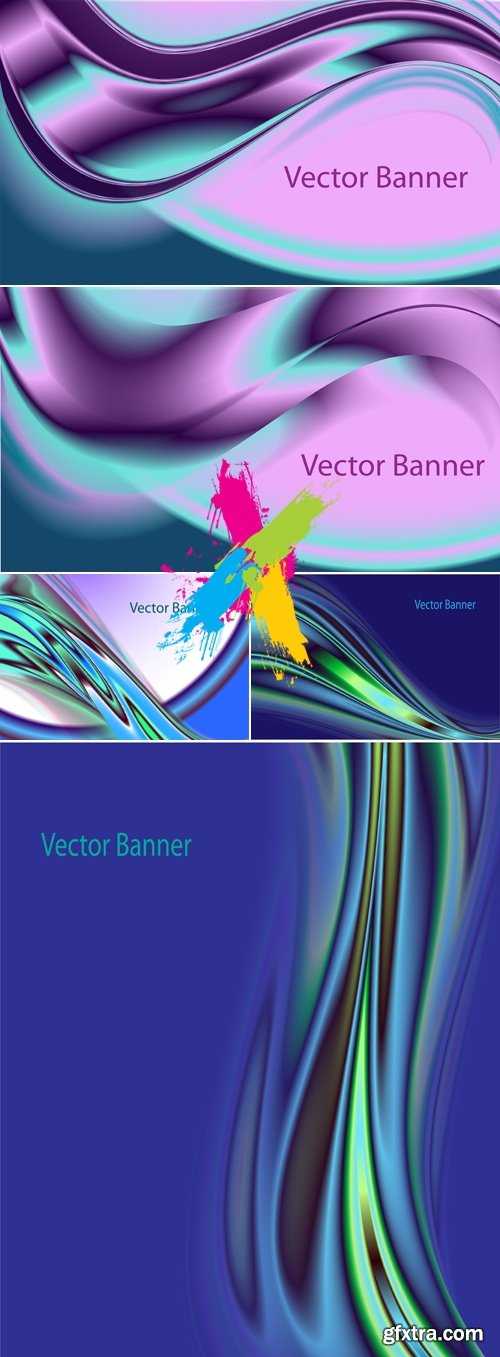 Abstract Backgrounds & Banners vector