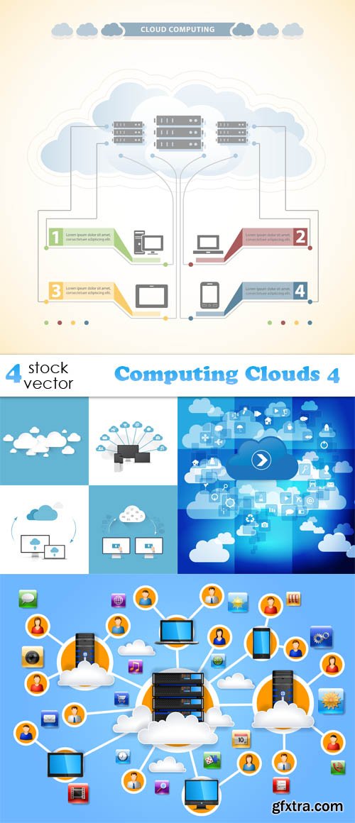 Vectors - Computing Clouds 4