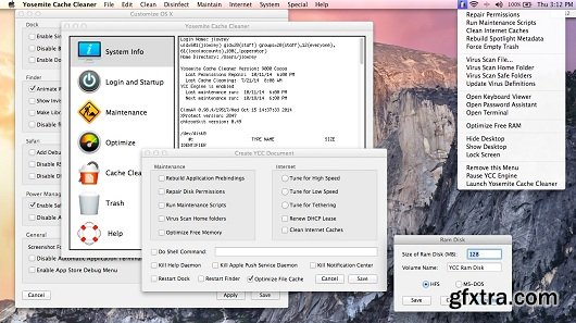 Yosemite Cache Cleaner 9.0.8 MacOSX