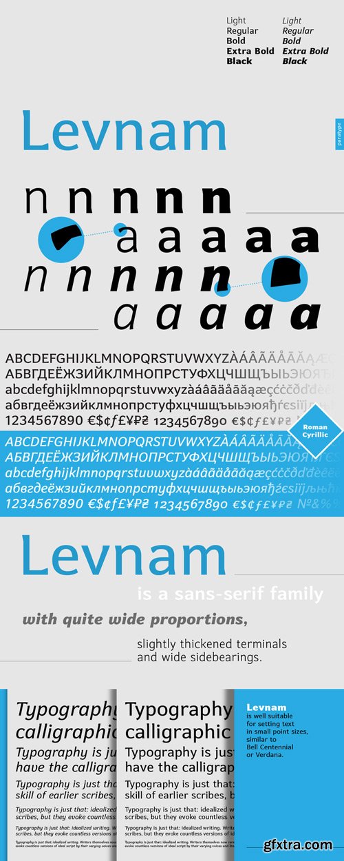 Levnam Font Family $300