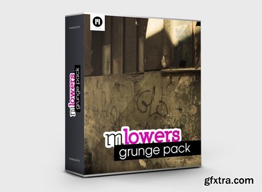 mLowers Grunge Pack for Final Cut Pro X and Motion 5 (Mac OS X)