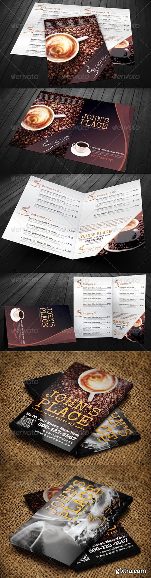 GraphicRiver - Food Menu Bundle with Business Card 6317919