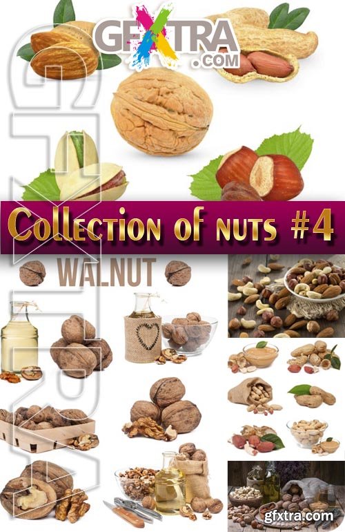 Food. Mega Collection. Nuts #5 - Stock Photo