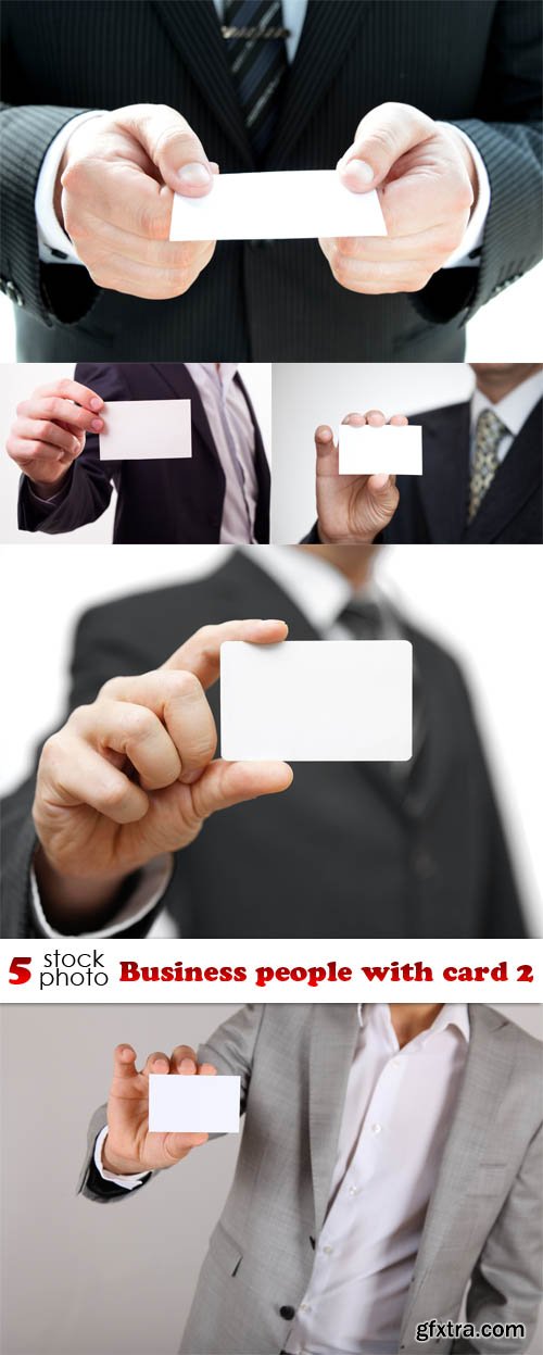 Photos - Business people with card 2
