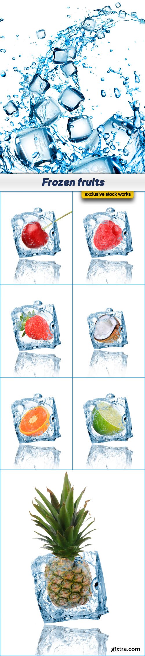 Frozen fruits 8x JPEG