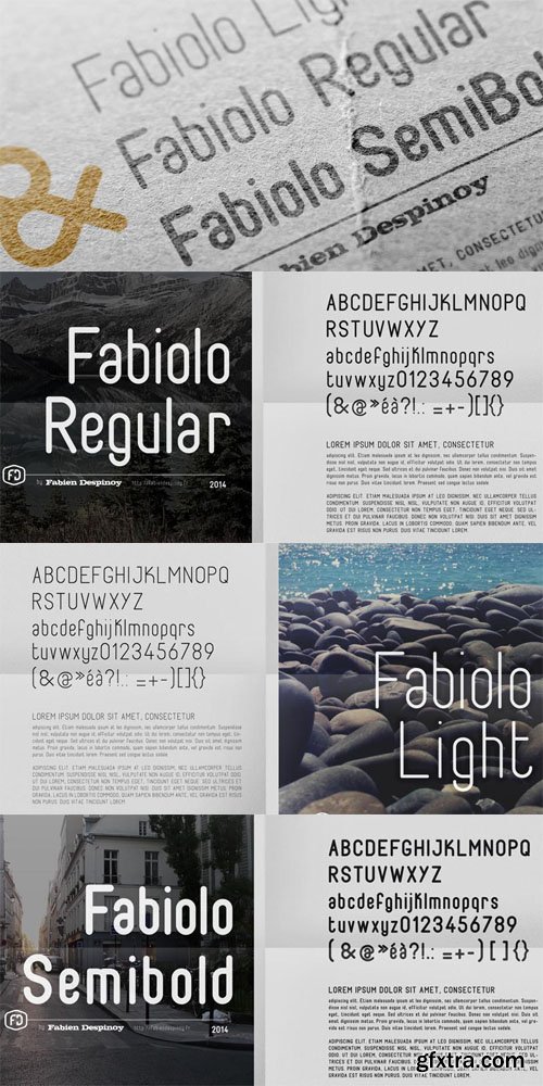Fabiolo - Sober Multi-purpose Font Family