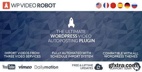 CodeCanyon - Wordpress Video Robot Plugin v1.5.3