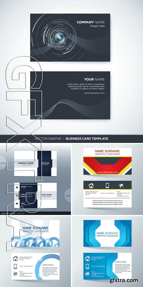 Stock Vectors - Business Cards 25