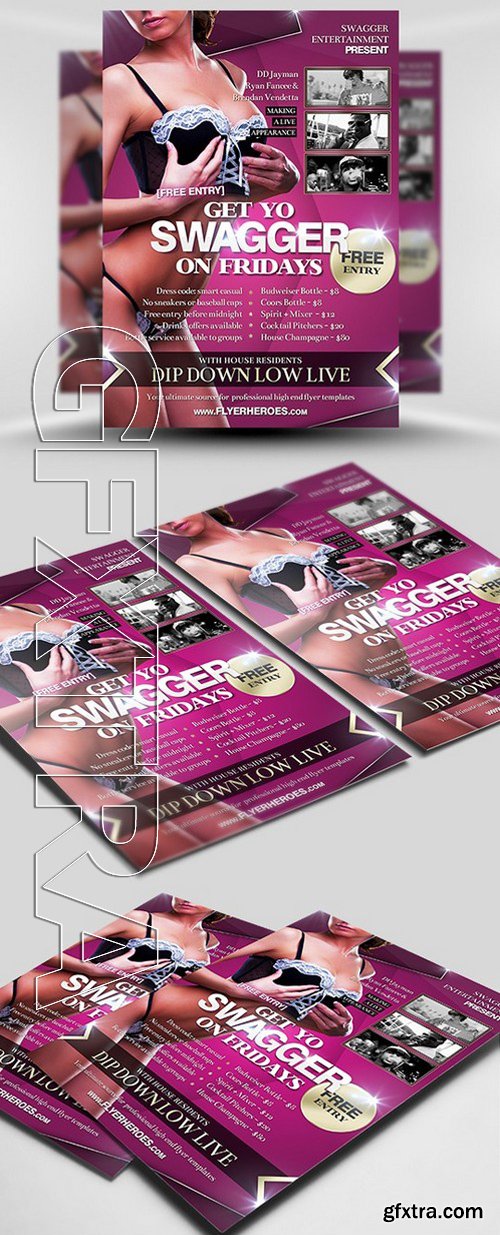 Get Yo Swagger On Flyer Template