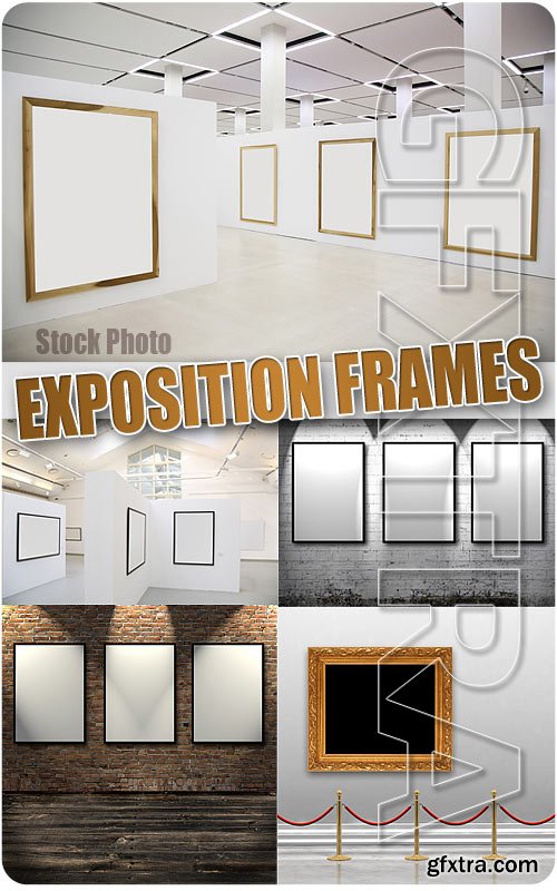 Expositions frames - UHQ Stock Photo