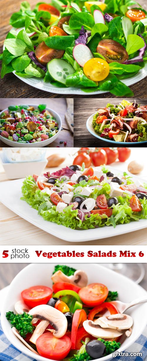 Photos - Vegetables Salads Mix 6
