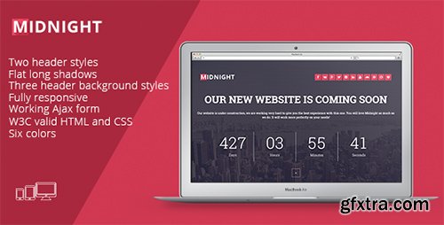 ThemeForest - Midnight-Coming Soon Page - RIP