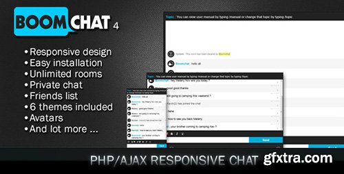 CodeCanyon - Boomchat v4.0 - Responsive PHP/AJAX Chat