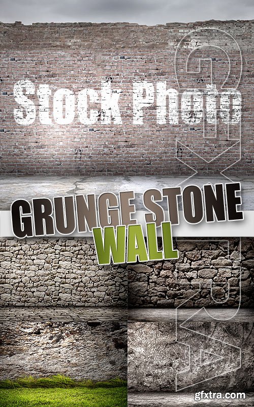 Grunge stone wall - UHQ Stock Photo