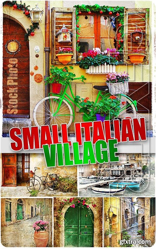 Small italian village - UHQ Stock Photo