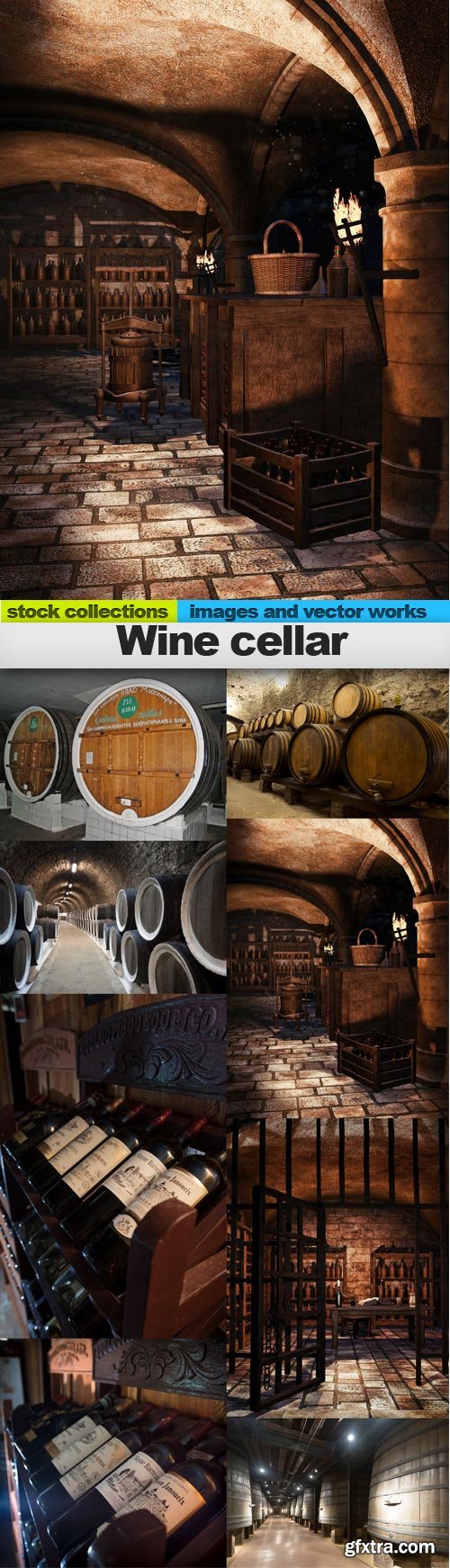 Wine cellar, 08 x UHQ JPEG