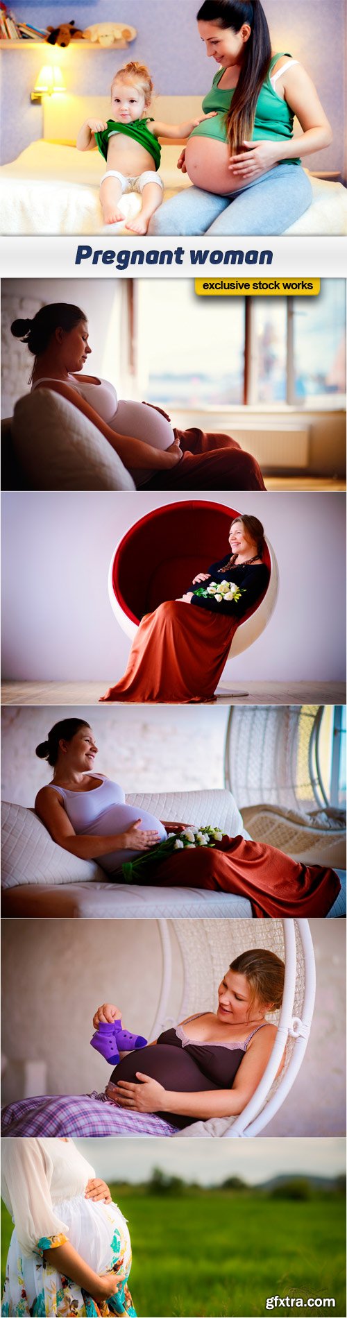 Pregnant woman 6x JPEG
