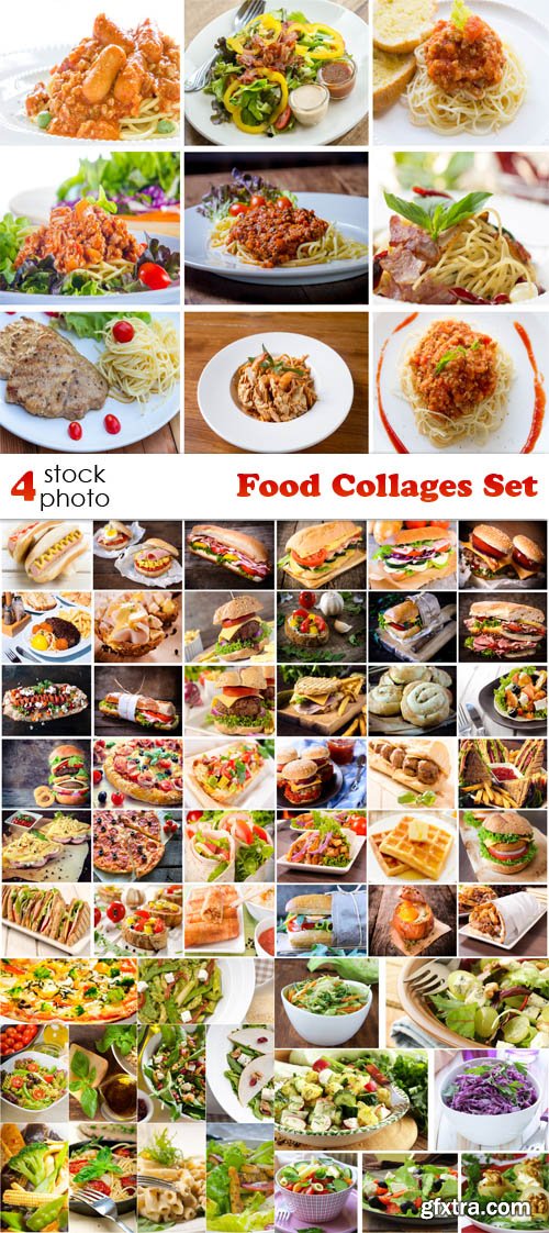 Photos - Food Collages Set