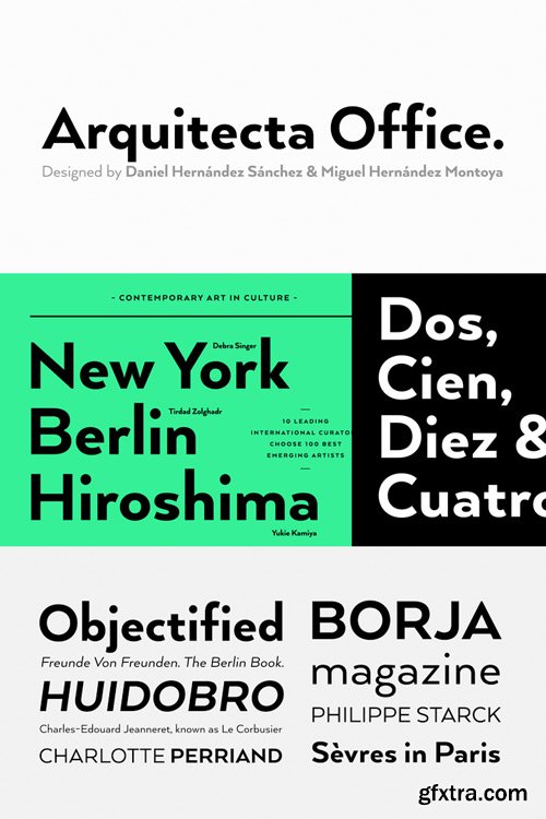 Arquitecta Office Font Family $39