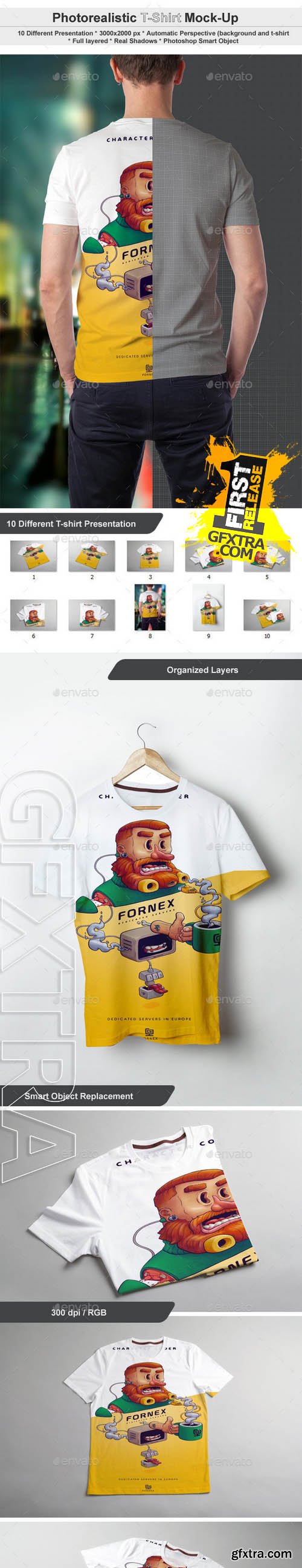 T-Shirt Mock-up - Graphicriver 11007894
