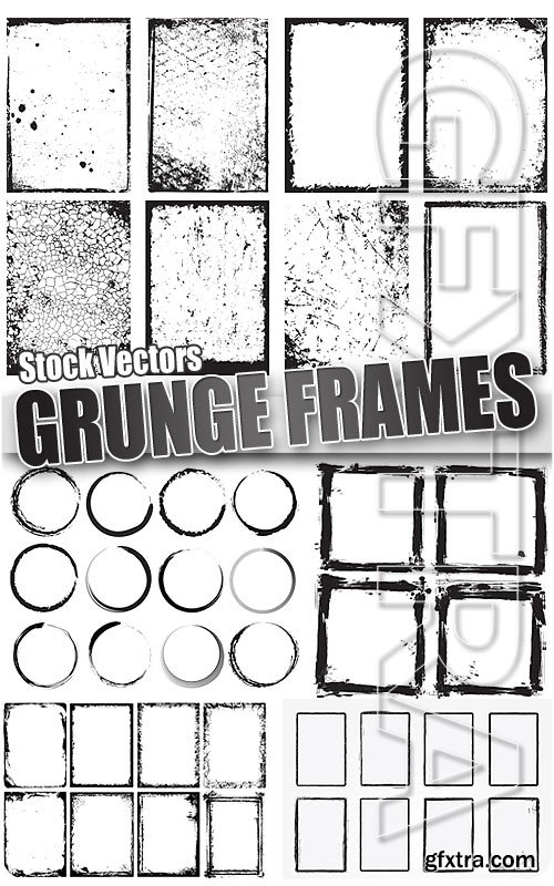 Grunge frames - Stock Vectors