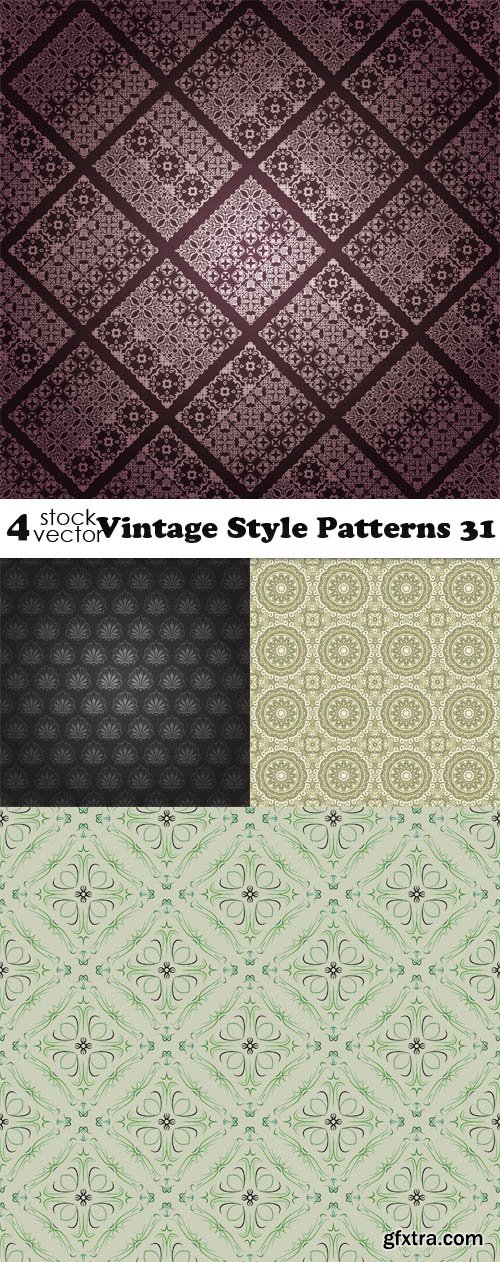 Vectors - Vintage Style Patterns 31