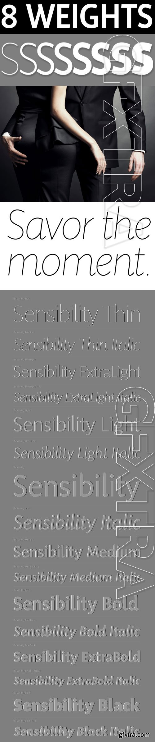 Sensibility - Humanist Sans Serif Font Family 16xOTF $149