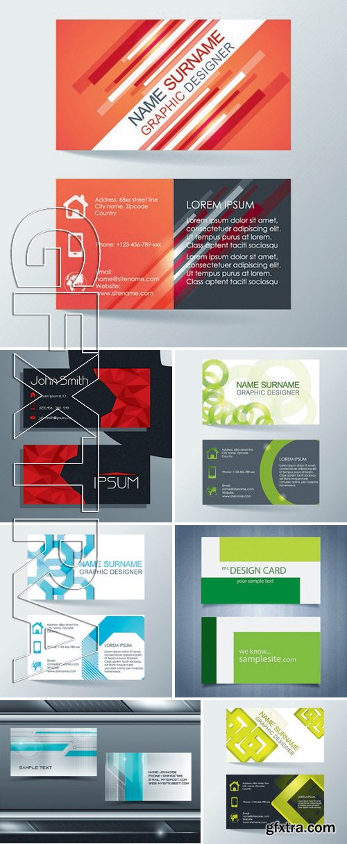 Stock Vectors - Business Cards 27