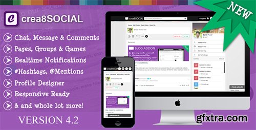 CodeCanyon - crea8social - PHP Social Networking Platform v4.2