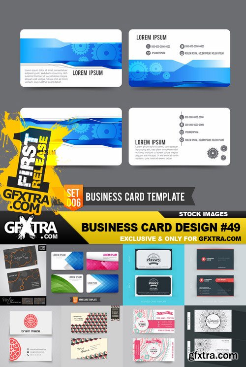 Business Card Design #49 - 25 Vector