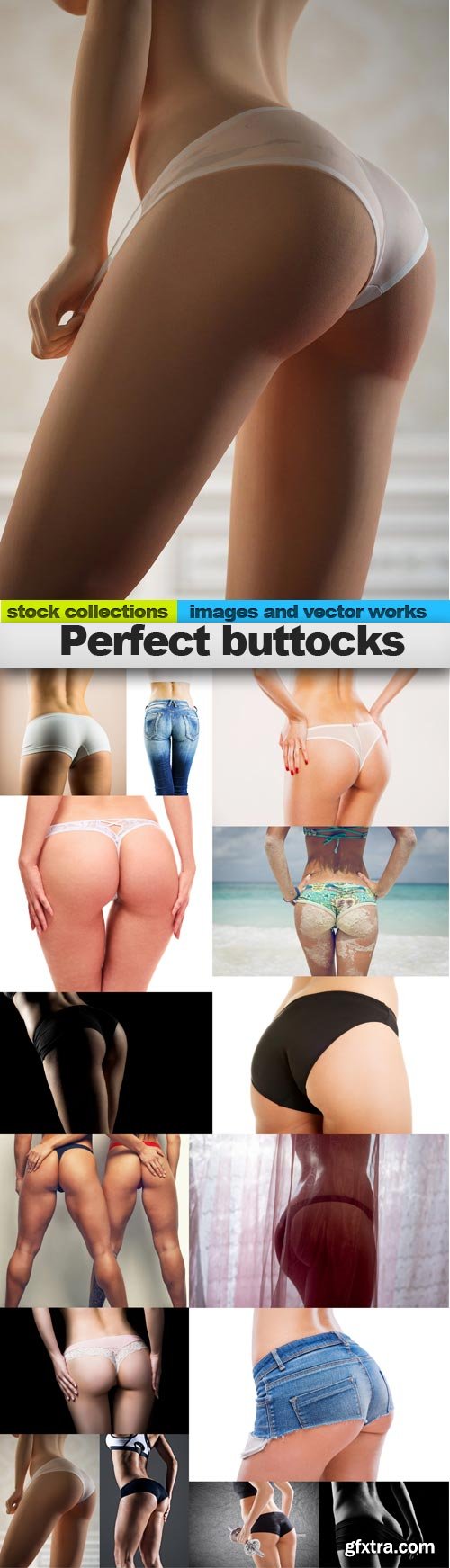 Perfect buttocks, 15 x UHQ JPEG