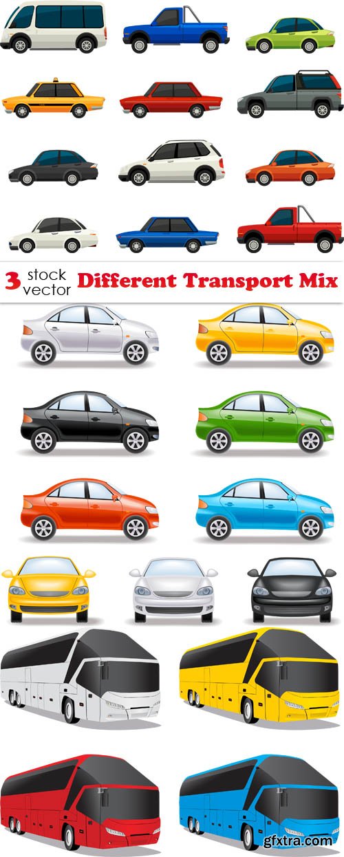 Vectors - Different Transport Mix