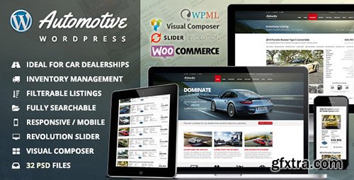 ThemeForest - Automotive v4.0 - Car Dealership Business WordPress Theme