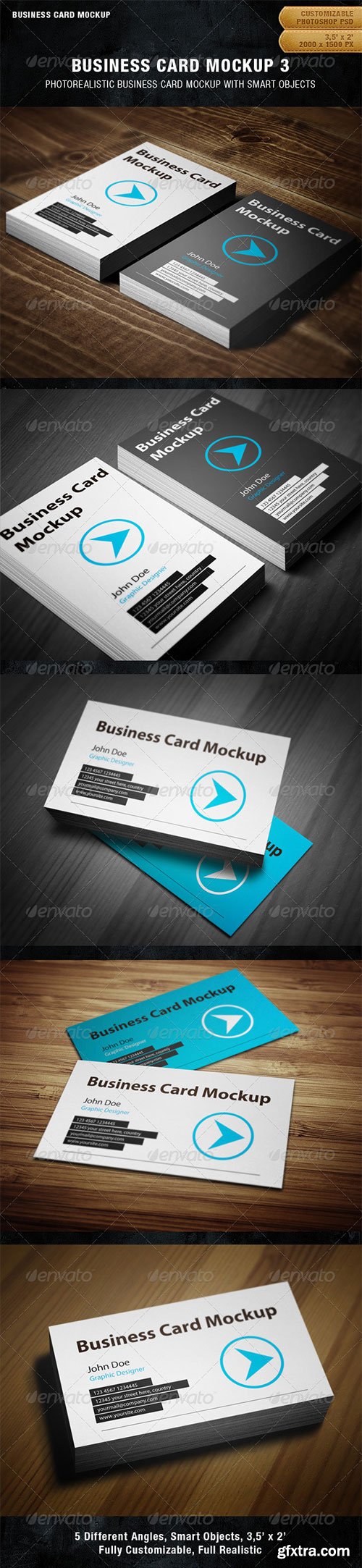 GraphicRiver - Business Card Mockup 3