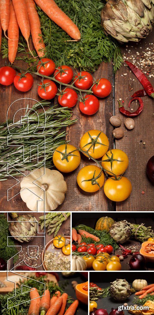 Stock Photos - Fresh Vegetables