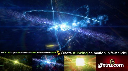 VideoHive - Cinematic Space Particles Explosion Logo Intro 10916843