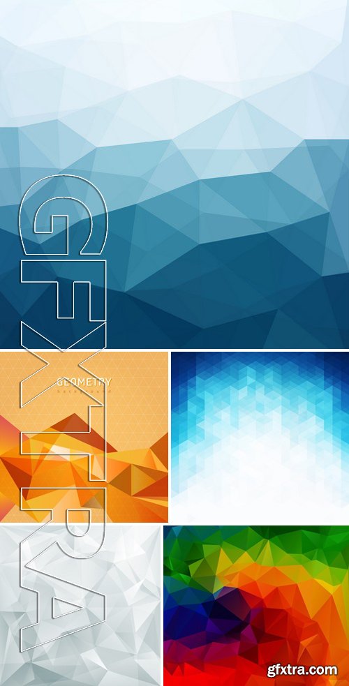 Stock Vectors - Abstract Geometric Backgrounds 3