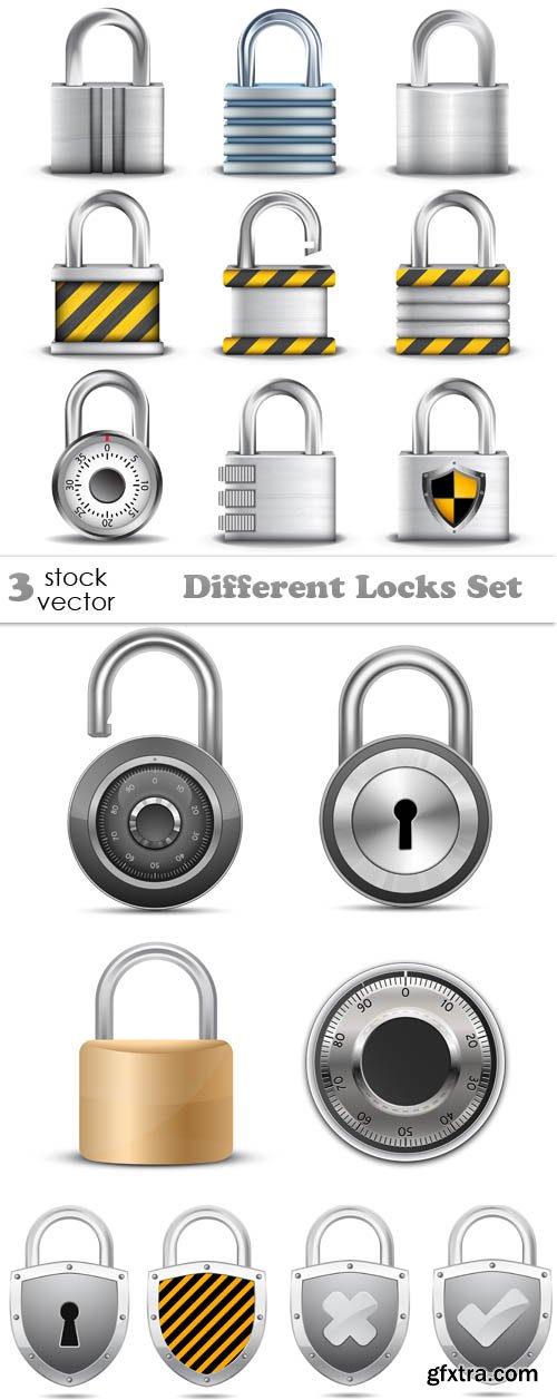 Vectors - Different Locks Set