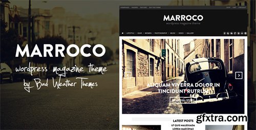 ThemeForest - Marroco v1.4.1 - Wordpress Magazine Theme