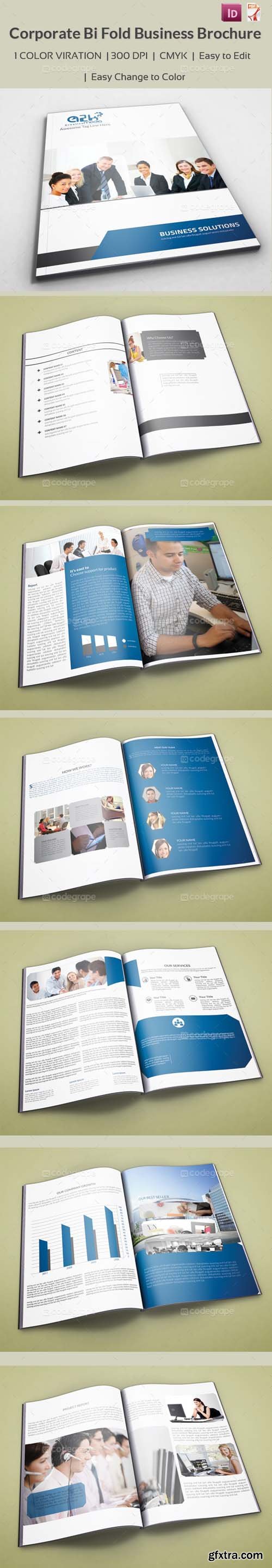 Corporate Bi Fold Business Brochure